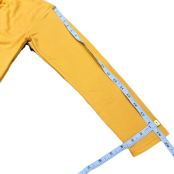 JW Style Yellow Long Sleeve Top Size S - Picture 6 of 8